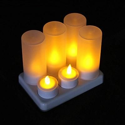 Electric Candle Lamp Charging LED Luminescent Tea Candle Lamp