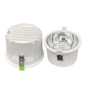 Triac 0-10V and Dali Dimming 2700K-5000K Anti-Glare COB Spotlight LED Commercial Lighting