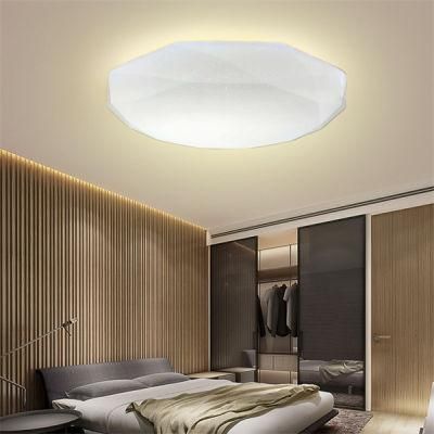 Multi-Faceted Discounted Diamond Styling Cover Ceiling Lights 36W with High Transparency PMMA Lamp Shade