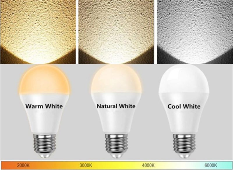 12W A60 LED Bulb Light E27 B22 Cap