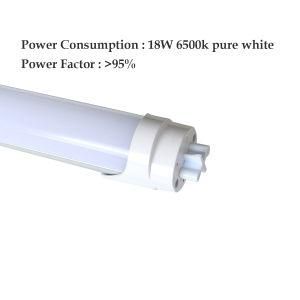 18watt Pure White 120cm T8 LED Tube Light 4ft