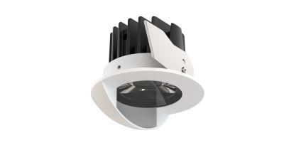 10W Modern Adjustable Wall Wash Functional Multiple Optics Available Customized LED Down Light Recessed COB Spot Light