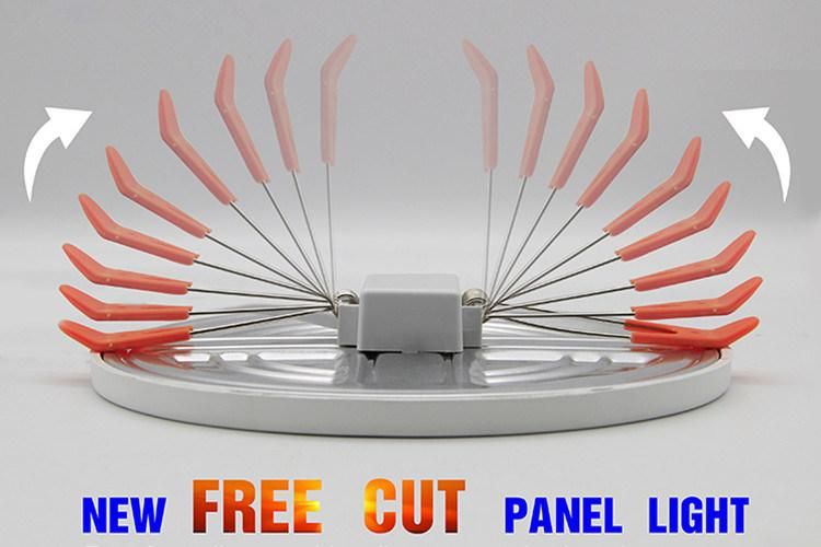 New Free Opening PF0.9 8000K Panel Lamp 8W 16W 24W 32W Embedded Round Lamp