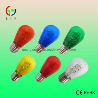 Multicolor LED S14 Colored Cover for Casino Entertainment Lighting