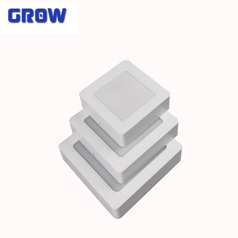 2021 New ERP Ultra-Thin Downlight Ceiling Surface-Mounted Square Round LED Panel Light 5W 9W 18W 24W