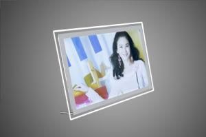 Table-Top LED Slim Acrylic Photo Frame Light Box (CST01-A4P-02)