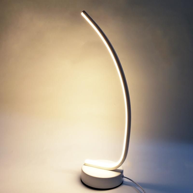 Nordic Minimalist Interior Bedroom Bedside Lighting Hotel LED Light Creative Table Lamp