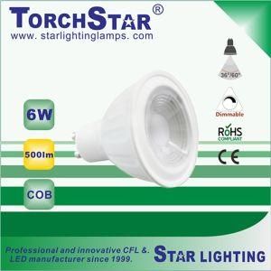 Warm White 4100k GU10 COB LED Spot Light for Indoor Use
