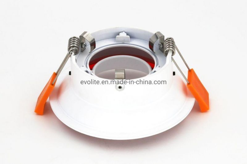 LED Recessed Down Light Round for Ceiling Gimbal Ring MR16 GU10 Downlight Housing