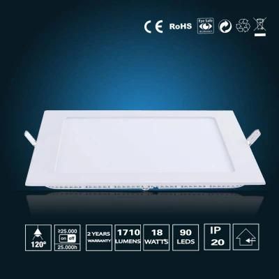 18W LED Panel Light 220*220*16mm