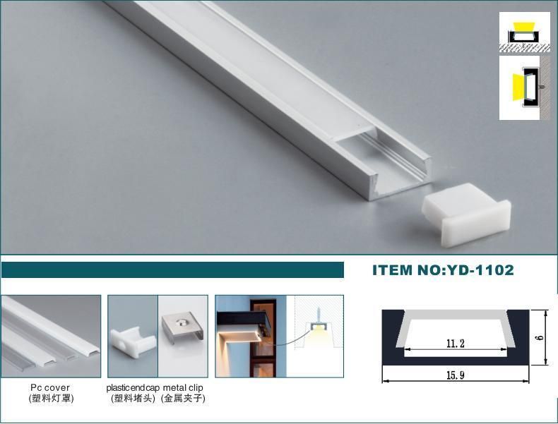 SMD LED 5050 3014 House for LED Profile