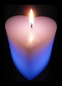Real Wax LED Candle Light with Different Color