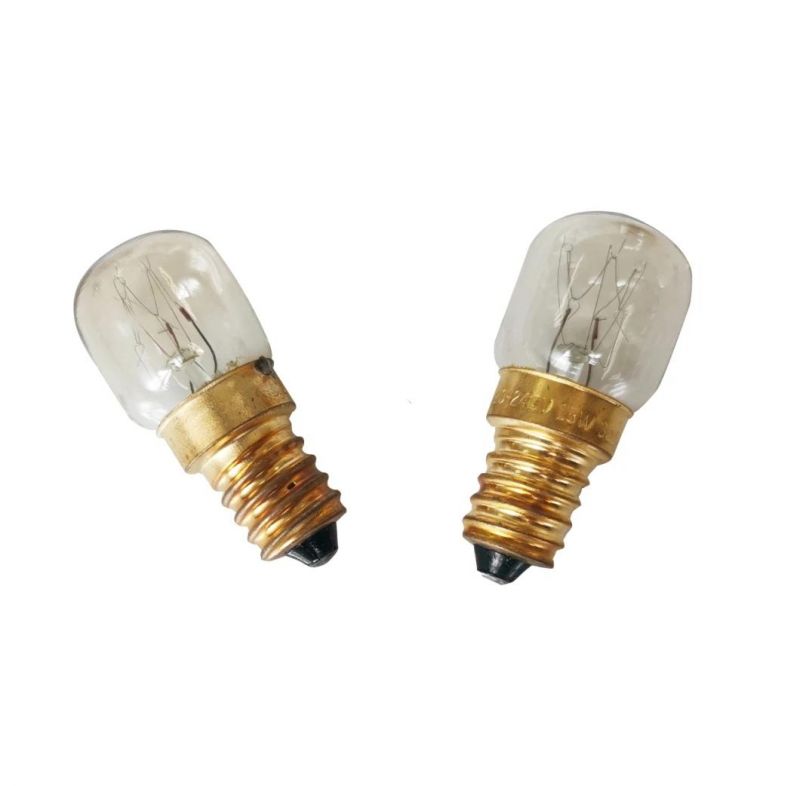 Heat Resistance Microwave Lamp Oven Bulbs Oven Lamp T22 E14 110V 220V 15W 25W