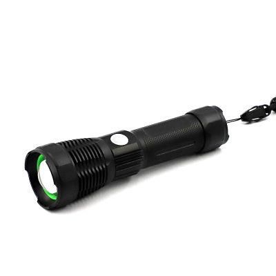 Portable Aluminium 800 Lumen LED Flashlight USB Rechargeable