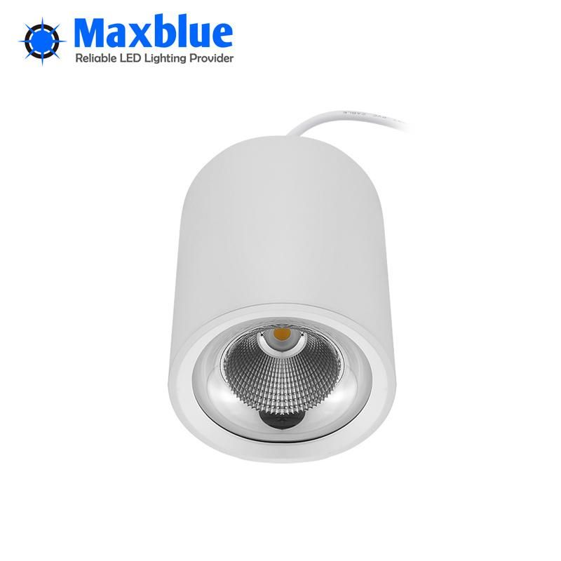 15W Black/White Dimmble Open Mount LED Downlight