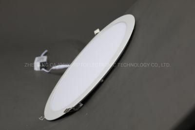 High Quality 24W 18W 15W 12W LED Panel Light Round Recessed LED Panel Light Warm White 6500K Flush Mount Panel Light