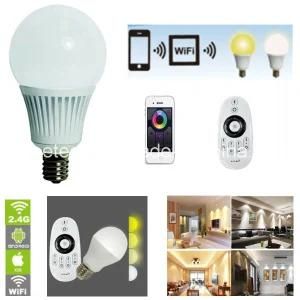 5W LED Ww/Cw WiFi Remote Control Lighting E27 E14 Lamp Base Bulb Optional Smart Home System Light
