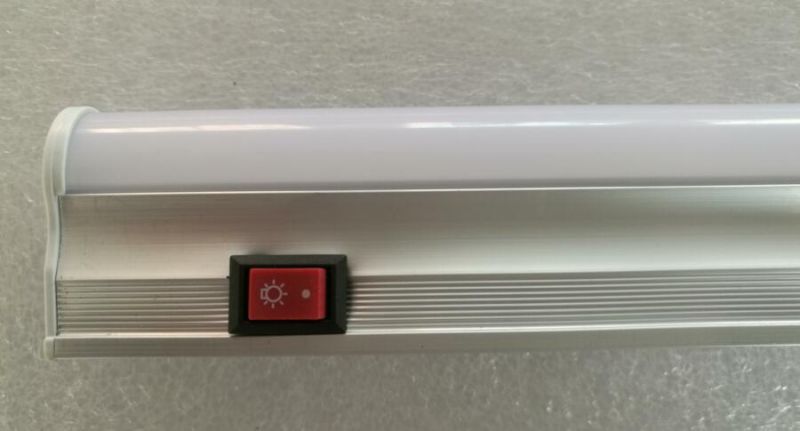 Surface Mounted LED T5 Linear Batten Light with Switch 1.5m 5FT 18W 4000K Nature White
