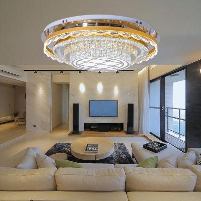 Dafangzhou 110W Light Crystal Light China Manufacturing Ceiling Lights Sale 180W Surface Mounted LED Ceiling Light for Hall