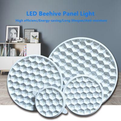 LED Beehive Panel Light Recessed Ultrathin Free Holes Frameless 9W/18W/24W/36W