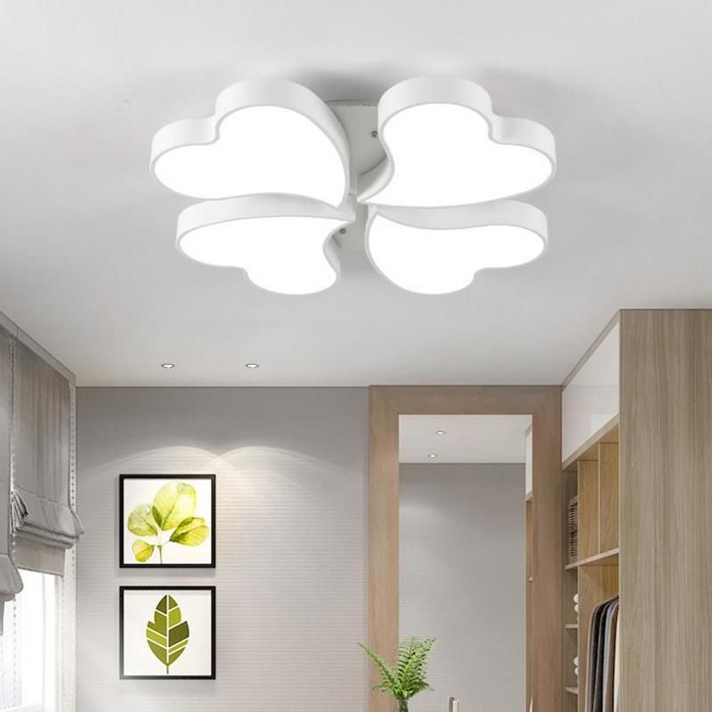 2021 New Hot Originality Flower Heart Kids Bedroom Kids Room Lights Ceiling Lamp