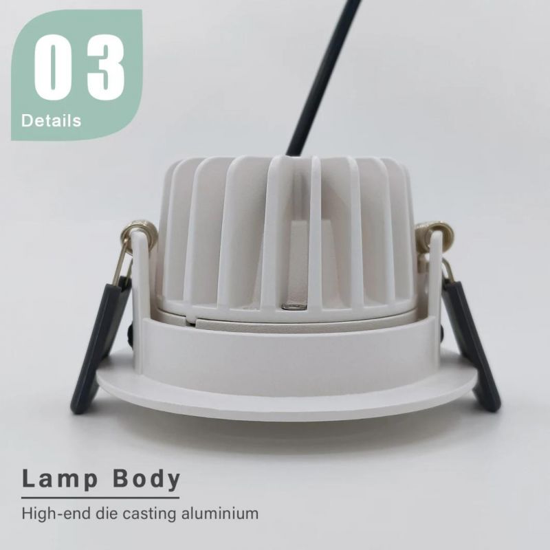 Chinese Factory Super Hot Sale Downlight LED Spotlight 10W Indoor Spot Recessed COB Down Light