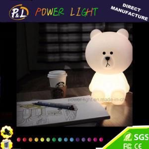 Color Changing Kids Light Cute LED Brown Bear Night Lamp