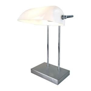 Ce E27 Energy Saving Glass Metal Desk Lamp for Office Hotel