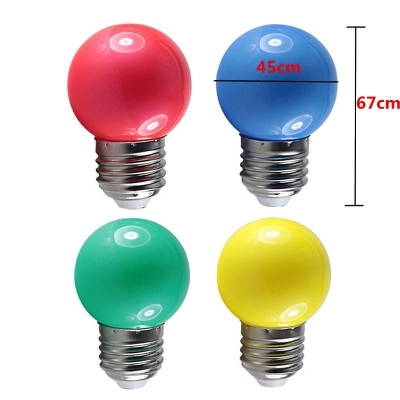 LED Colorful Lighting B22 E27 3W Light LED Color Bulb