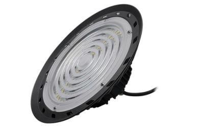 IP66 Microwave Warehouse Lighting 150W UFO LED High Bay Light 5 Years Warranty 0-10V Dali Dimmable Ahb-UFO02-200W