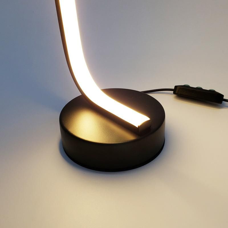 Nordic Minimalist Interior Bedroom Bedside Lighting Hotel LED Light Creative Table Lamp