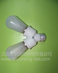 Liquid-Cooled LED Globular Bulb 6W Cool White (B6W-CW-2)
