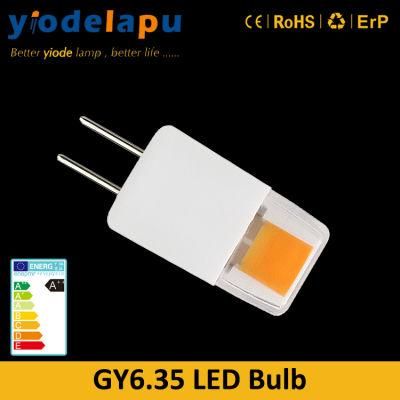 12V 2W G4 Gy6.35 Bi Pin Capsule LED Mini Bulb COB LED Light for Chandelier