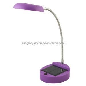Flexible USB LED Reading Light, Solar Desk Light for Study