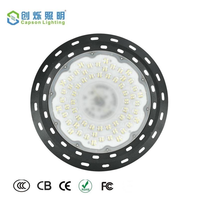 Dob 100W 150W 200W LED Industrial Lighting Linear 120lm UFO High Bay Light