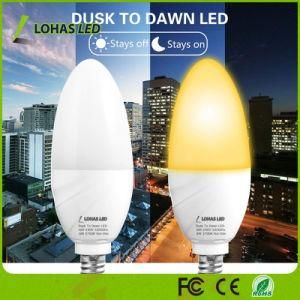 6W Sensor LED Night Light E12 Auto on/off LED Bulb