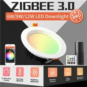 Dimmable LED Downlight 9W Smartphone Remote Control