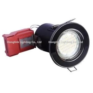 Black Chrome 5W COB/SMD Fire Rated LED Downlight for Recessed Ceiling