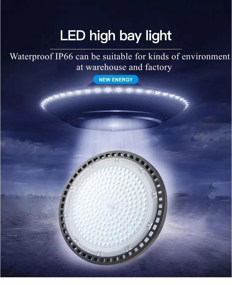 Chain Suspended Commercial Ultra Bright 100W LED UFO Highbay Light