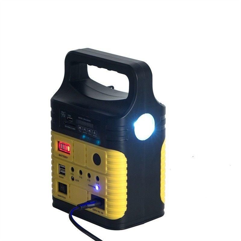 2021 Hot Factory Direct Sale 9W Portable Solar LED Lighting System LED Solar Reading Light with Torch Light/FM Radio/Mobile Phone Charger