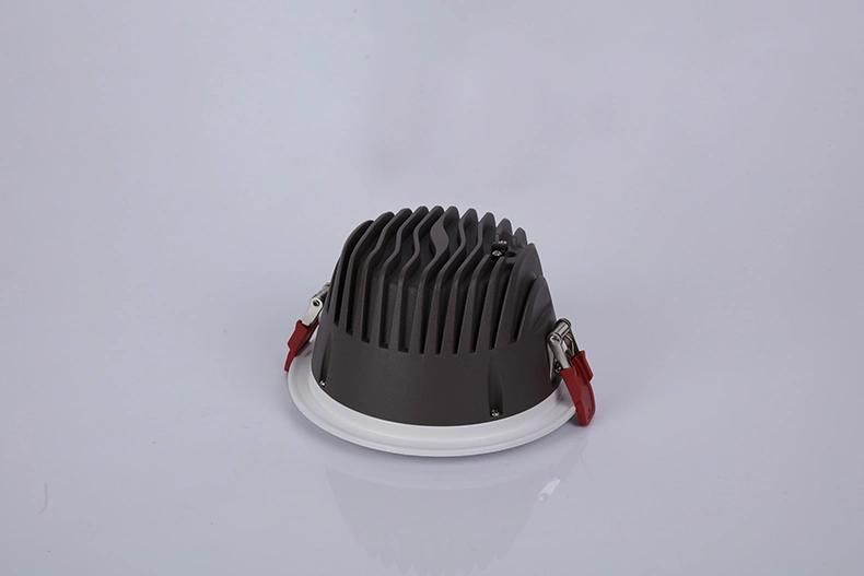 Factory Supply Ra90 Downlight Isolation Drive LED COB Downlight with CE RoHS