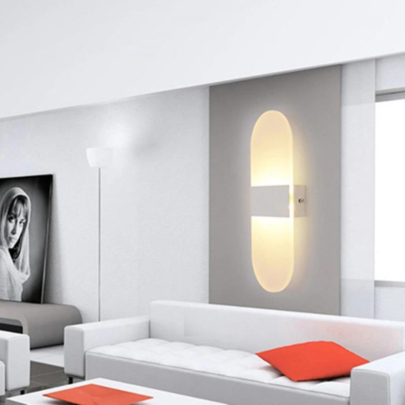 Modern LED Wall Lights Bathroom Lighting Acrylic Wall Lamps (WH-RC-04)