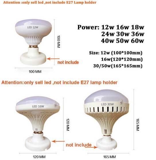 Big Power E27 LED Lamp Bulb