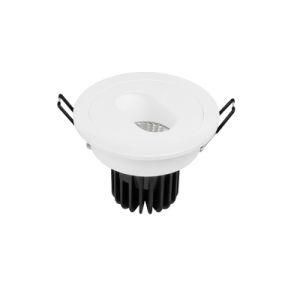 8W 10W Diameter 110mm Triac Dimming Recessed COB LED Downlight with Oval Hole