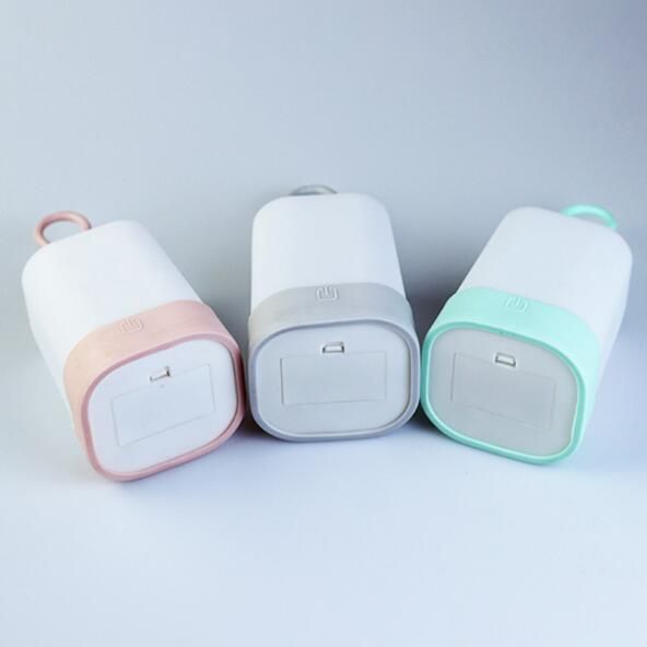 Bedroom Bedside Cute 3 PCS Dry Cell Touch Lamp Light Night Camp