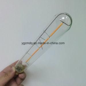 Tubular Long Clear Glass Vintage Warm White Bulb Lights