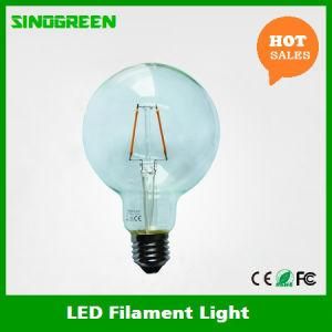 360 Degree Vintaged Ce RoHS 2W Globe G95 LED Bulb 2700k