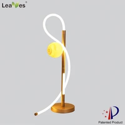 Hot Sales DIY Lamp Indoor LED20.5W 3000K/6000K Black and Golden Lighting Modern Dimmable Table Lamp Desk Light