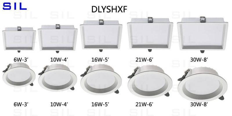 Hot Sale ODM OEM Aluminum Dimmable Commercial SMD Ceiling Recessed Downlight 30W LED Down Light