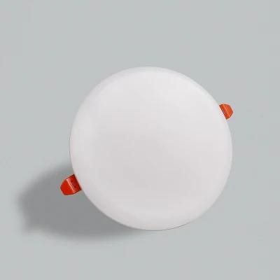 Round Square 18W Surface Mounted Plastic Panel Light LED